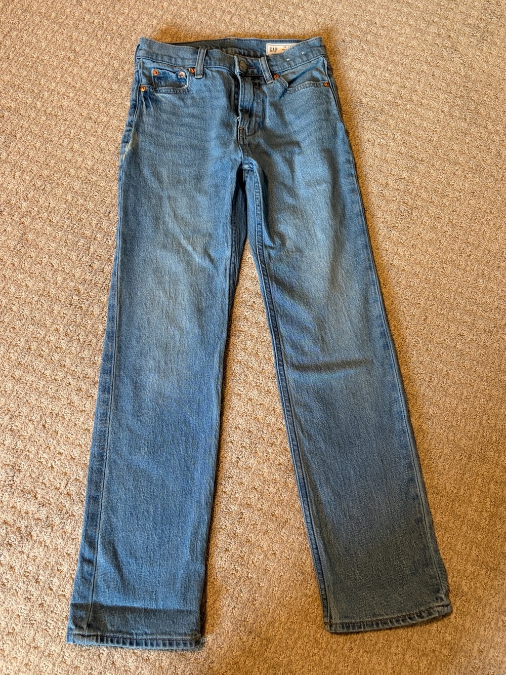 90s Straight High Rise, size 25 petite
